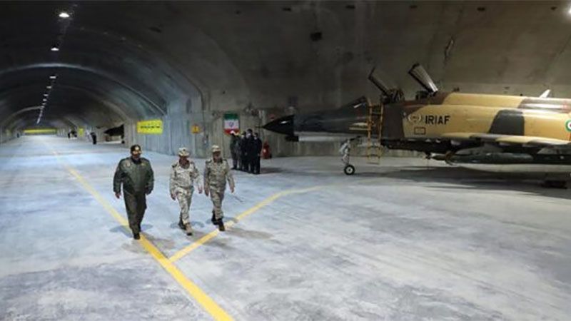 Ir&aacute;n desvela una nueva base a&eacute;rea subterr&aacute;nea