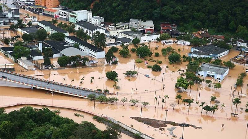 Aumentan a 45 los fallecidos por las fuertes lluvias en Brasil