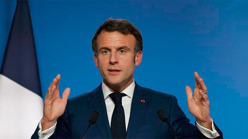 Macron asegura que Francia est&aacute; al lado de los ucranianos hasta &ldquo;la victoria&rdquo;