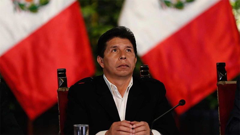 La Fiscal&iacute;a de Per&uacute; pide 36 meses de prisi&oacute;n preventiva contra Pedro Castillo