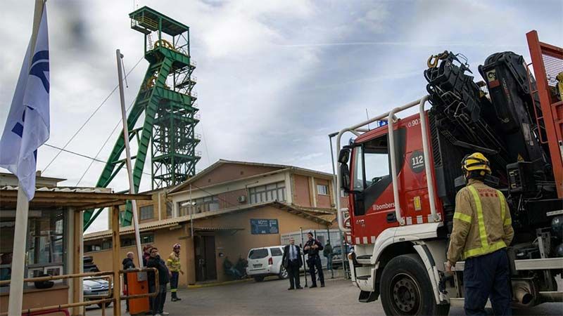 Mueren tres trabajadores por un accidente en una mina en Catalu&ntilde;a