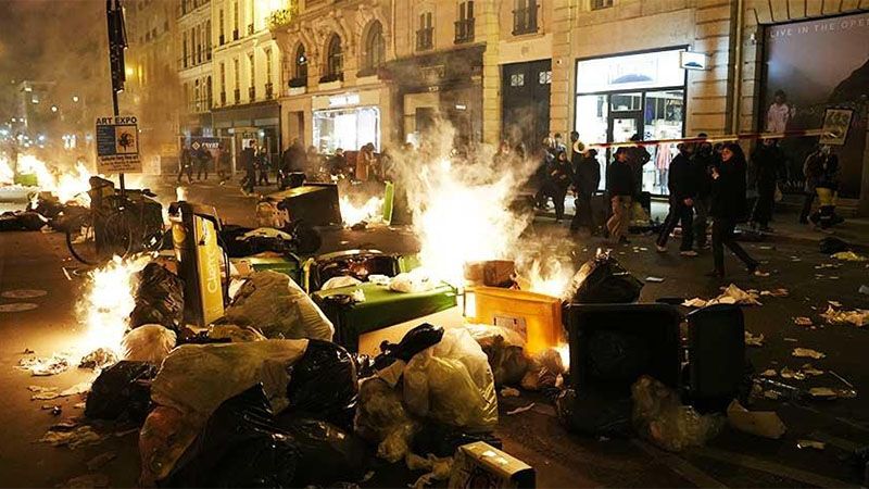 Francia vive otra noche de disturbios