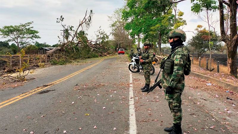 Nueve militares colombianos muertos en un ataque atribuido al ELN