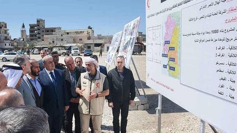 Emiratos &Aacute;rabes Unidos construye mil viviendas para afectados por terremotos en Siria