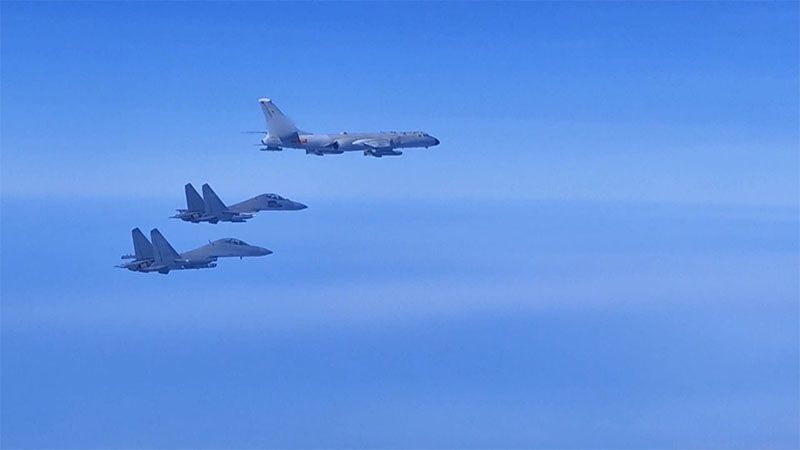 Taiw&aacute;n notifica la incursi&oacute;n de 59 aviones en &uacute;ltimo d&iacute;a de maniobras chinas