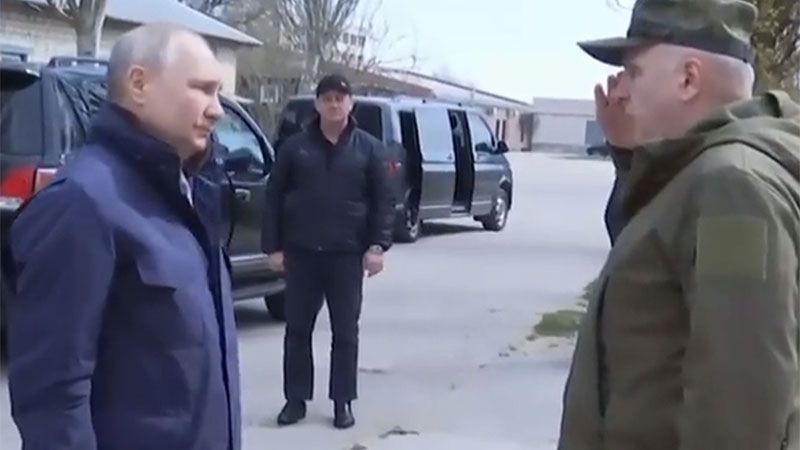 Putin visita cuarteles de las tropas rusas en los frentes de Jers&oacute;n y Lugansk