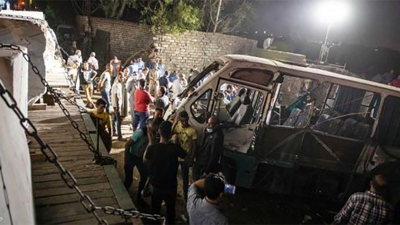 Al menos 14 muertos y 25 heridos tras un accidente de autob&uacute;s en Egipto