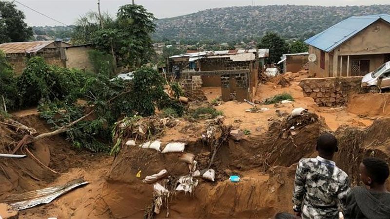 Ascienden a 176 los fallecidos por inundaciones en Rep&uacute;blica Democr&aacute;tica del Congo