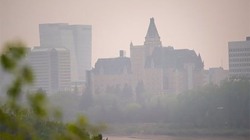 El humo de los incendios en Canad&aacute; alcanza Noruega