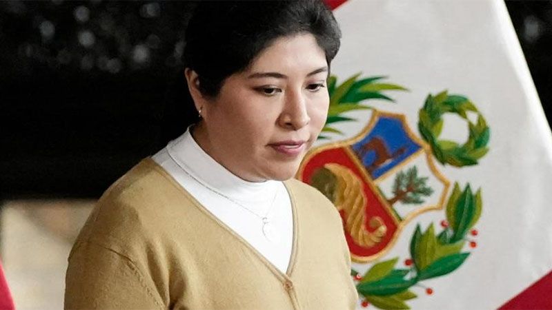 Detenida la ex primera ministra de Per&uacute; Betssy Ch&aacute;vez