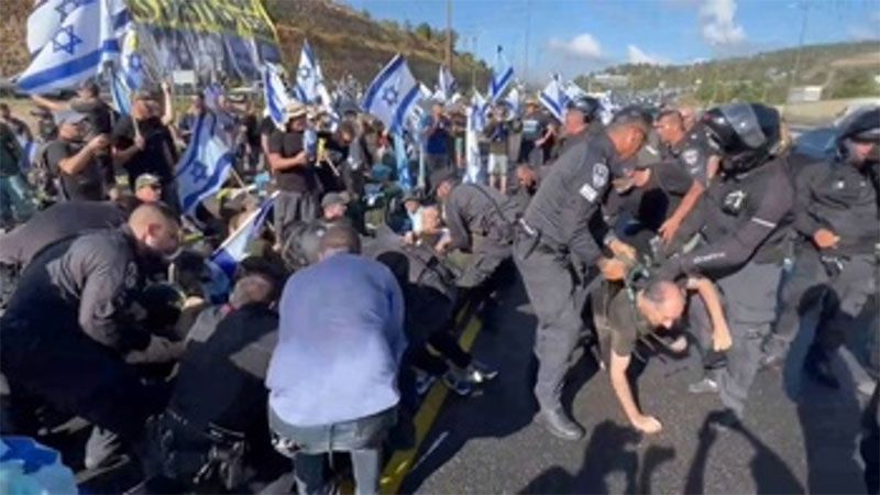 Un total de 120 detenidos en una jornada de protestas contra la reforma judicial israel&iacute;