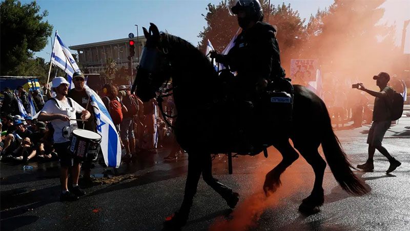 Cientos de empresas israel&iacute;es van a la huelga en protesta por la reforma judicial