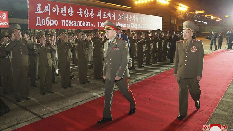 Corea del Norte recibe con &ldquo;c&aacute;lida bienvenida&rdquo; al ministro de Defensa ruso