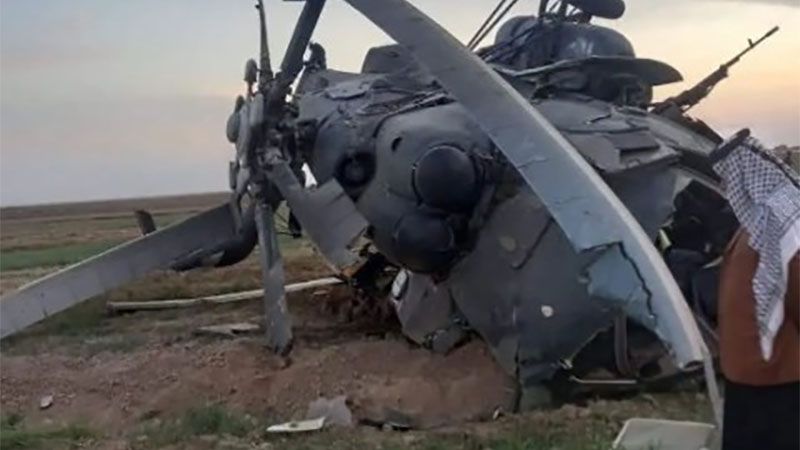 Un helic&oacute;ptero de la coalici&oacute;n internacional se estrella en Iraq sin causar victimas