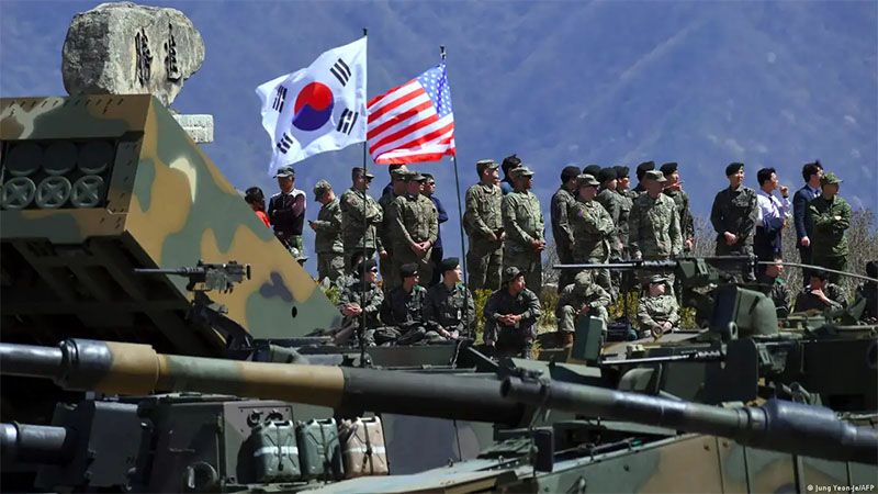 EEUU y Corea del Sur anuncian maniobras militares conjuntas para la pr&oacute;xima semana