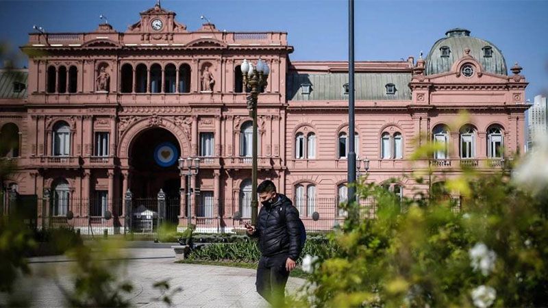 La Polic&iacute;a argentina desaloja la sede del Gobierno tras una falsa amenaza de bomba