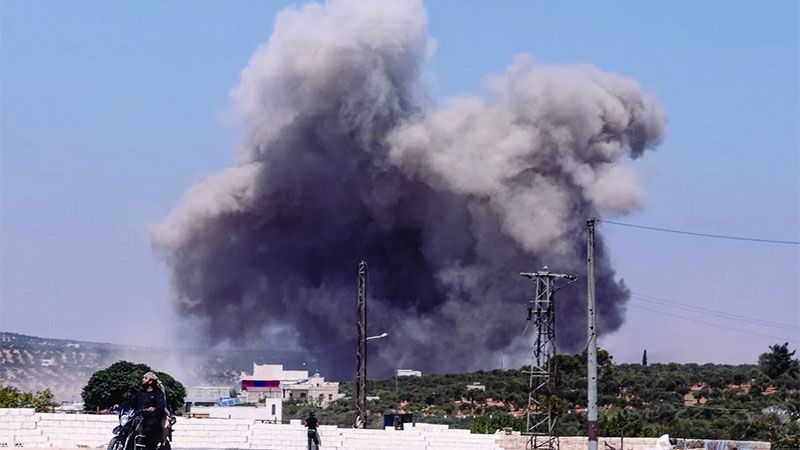 La aviaci&oacute;n rusa destruye un cuartel militar de terroristas en el noroeste de Siria