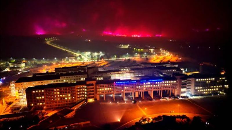 Los incendios se multiplican en Grecia y obligan a evacuar un hospital