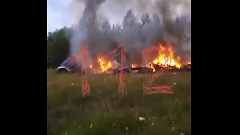 Se estrella un avi&oacute;n privado al norte de Mosc&uacute;