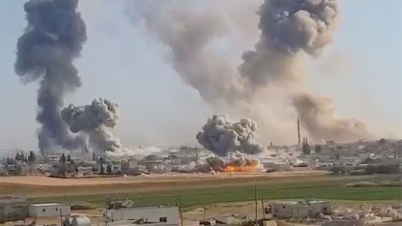 Siria y Rusia intensifican bombardeos contra terroristas en Idlib