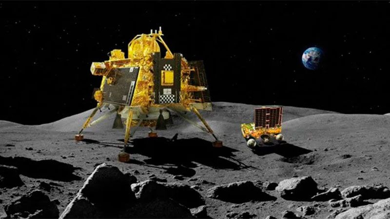 Sonda india desvela primeras imágenes del polo sur de la Luna