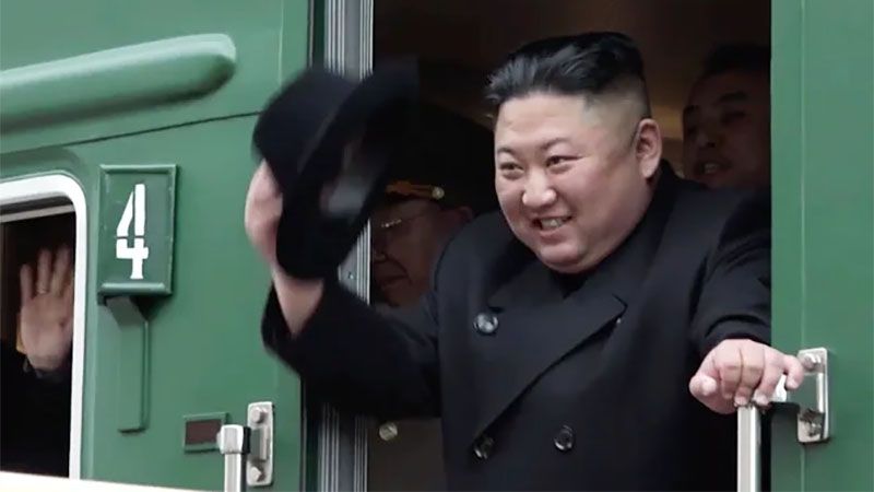 La Inteligencia surcoreana dice que el tren de Kim Jong-un se dirige a Rusia