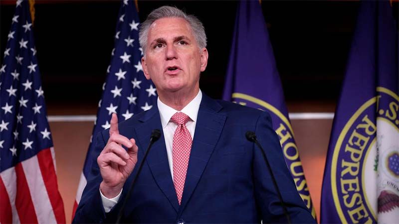 McCarthy anuncia una investigaci&oacute;n formal de impeachment a Biden