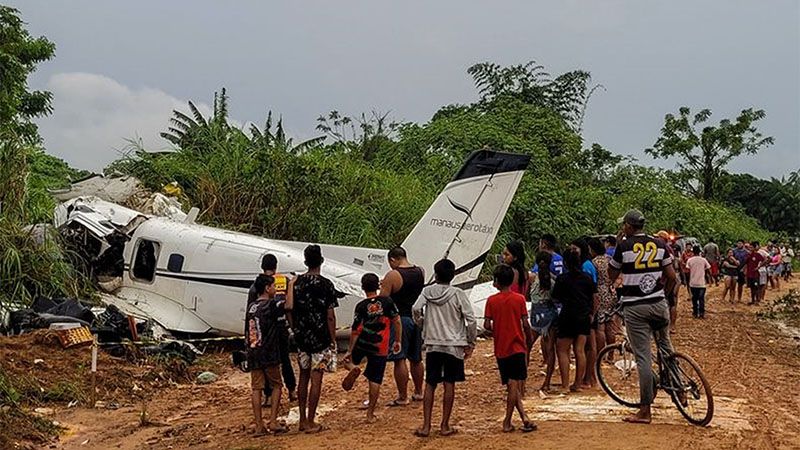 Mueren 14 personas en accidente a&eacute;reo en la Amazon&iacute;a brasile&ntilde;a