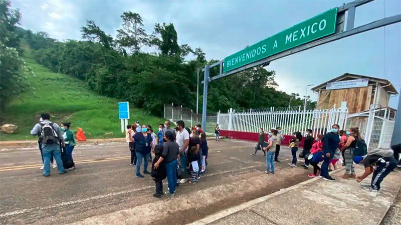 Ciudadanos mexicanos exigen cierre de la frontera sur