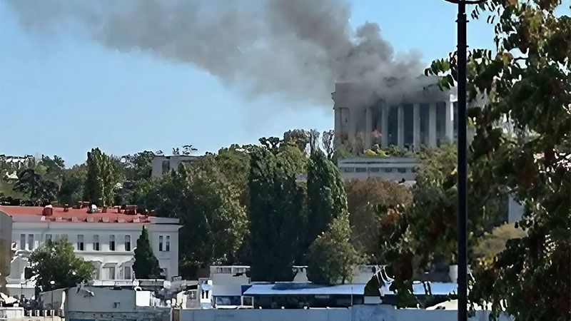 Defensa antia&eacute;rea rusa derriba un misil ucraniano en Sebastopol