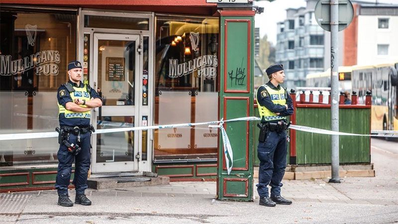 Tiroteo en un bar de Estocolmo deja dos muertos y dos heridos