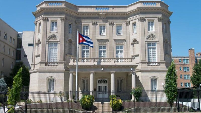 Cuba denuncia &ldquo;ataque terrorista&rdquo; contra su embajada en EEUU