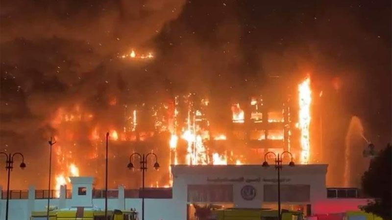 Un gran incendio arrasa una sede policial en el noreste de Egipto