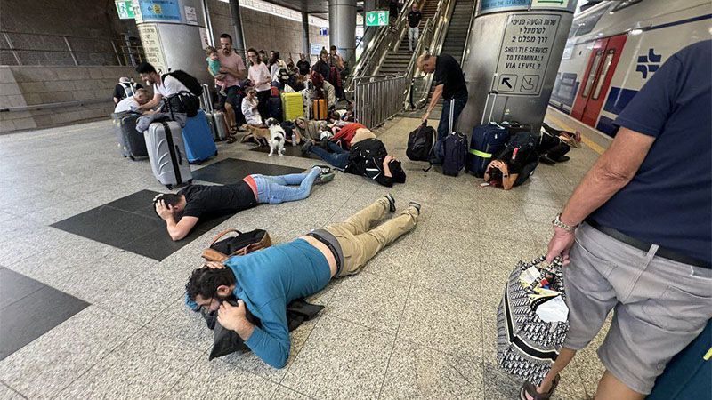 Los misiles de la Resistencia alcanzan Tel Aviv, y p&aacute;nico en el aeropuerto de Ben Guri&oacute;n