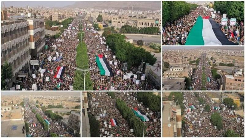 Yemen&iacute;es queman bandera israel&iacute; en masivas marchas de apoyo la operaci&oacute;n palestina