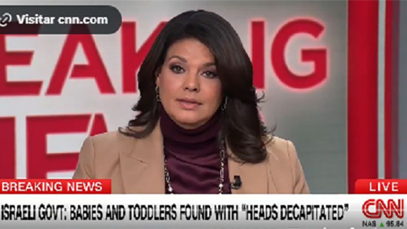 Presentadora de CNN se disculpa por su mentira: HAMAS no decapit&oacute; a ni&ntilde;os