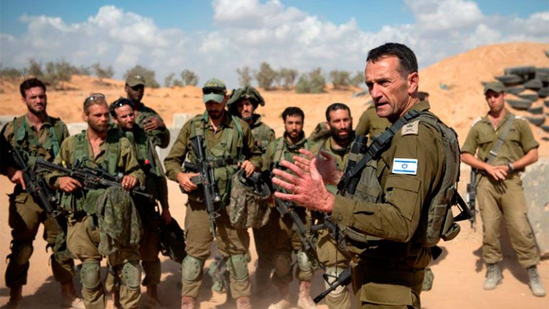 El jefe del ej&eacute;rcito de ocupaci&oacute;n israel&iacute; anticipa una guerra &ldquo;dura y larga&rdquo; con Ham&aacute;s