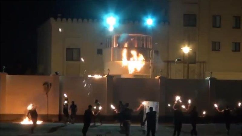 Manifestantes atacan con c&oacute;cteles molotov la embajada israel&iacute; en Bahr&eacute;in