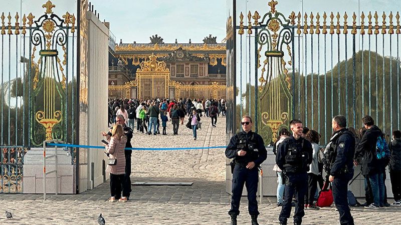 Evacuado por sexta vez el Palacio de Versalles por una amenaza de bomba