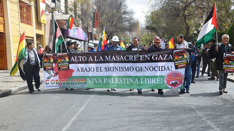 Hamas celebra la decisi&oacute;n de Bolivia de romper relaciones con la entidad sionista