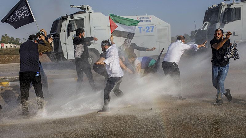 Polic&iacute;a turca dispersa protesta propalestina cerca de base militar utilizada por EEUU