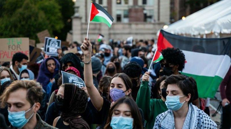 Suspendidos dos grupos estudiantiles de EEUU por protestas propalestinas