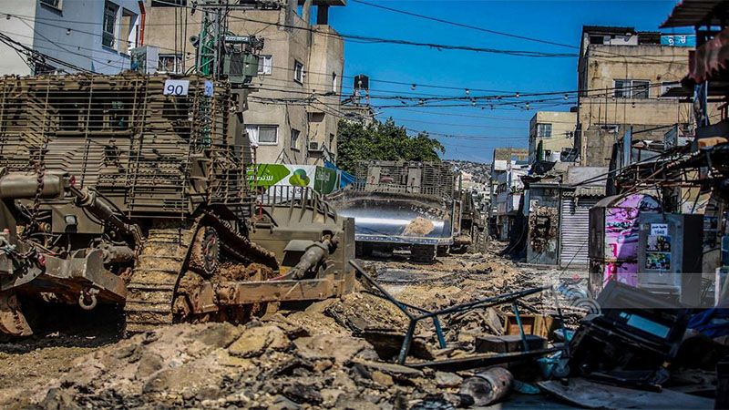 Fuerzas de la ocupaci&oacute;n israel&iacute; irrumpen en la ciudad de Yenin, en Cisjordania