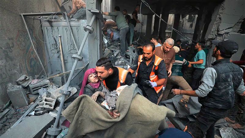 Decenas de muertos y heridos tras noche de intensos bombardeos en toda la Franja de Gaza