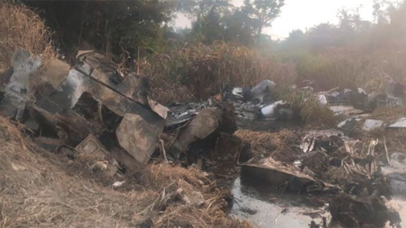 La Fuerza Armada halla los restos de una aeronave que viol&oacute; el espacio a&eacute;reo de Venezuela