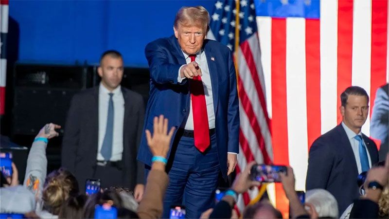 Trump dice que Biden es un &ldquo;corrupto&rdquo; y &ldquo;una amenaza para la democracia&rdquo;