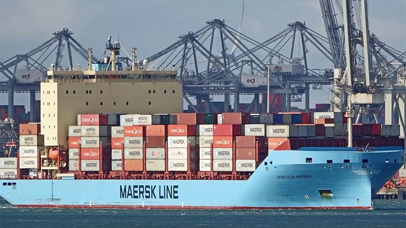 La empresa danesa MAERSK detiene su actividad en mar Rojo