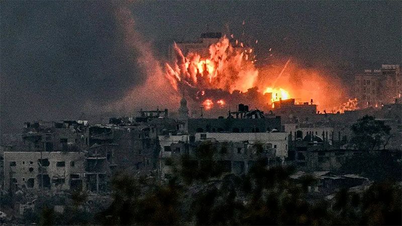 El ej&eacute;rcito de ocupaci&oacute;n israel&iacute; intensifica bombardeos contra la Franja de Gaza