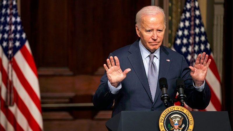 Biden reitera su compromiso de liberar los retenidos por Hamas tras cien d&iacute;as de guerra