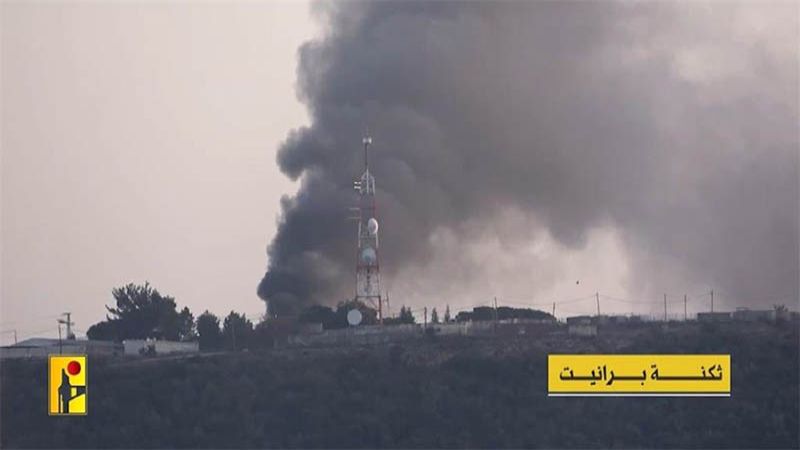 La Resistencia libanesa hostiga al enemigo israelí bombardeando sus bases militares